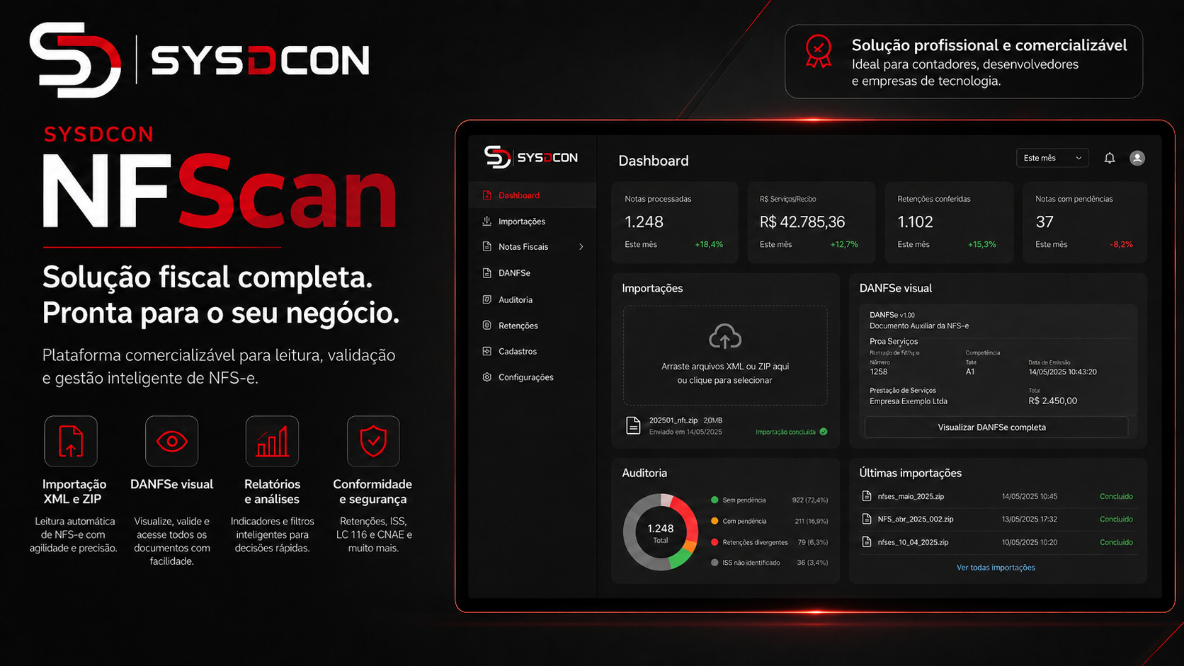 NFScan - Sistema fiscal comercializável